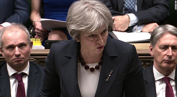 UK PM Theresa May